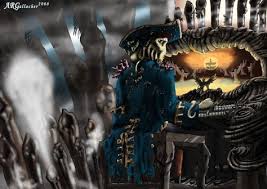 Pirates Of The Caribbean Dead Man S Chest Davy Jones Organ Davy Jones At His Organ Davy Jones Artist Pirate Treasure