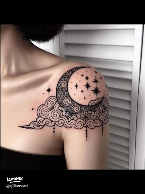 🌙 Dreamy Crescent Moon Tattoo Ideas: Dainty Designs & Meanings