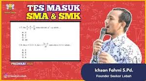 Check spelling or type a new query. Pembahasan Soal Tes Masuk Sma Dan Smk 2021 Part 1 Youtube