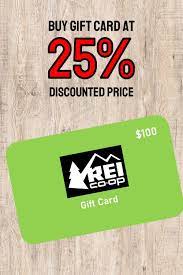 Can i use my rei gift card online. Buy Rei Gift Card At 25 Discounted Price Buy Gift Cards Online Buy Gift Cards Buying Gifts