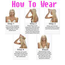 How To Wear Flip In Hair Extension Get A Easy Hair Style Flip In Hair Extensions Halo Hair Extensions Hair Pieces