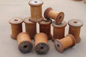 Check spelling or type a new query. Vintage Wooden Spools Old Sewing Thread Spools Primitive Wood Spool Lot Wood Spool Wooden Spools Sewing Thread