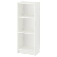 The billy bookcase is pretty straightforward to build right out of the box, or you can get creative and make elaborate storage that looks great. Billy Bookcase White 15 3 4x11x41 3 4 Ikea