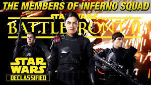 It's called inferno squad. del meeko was a human male soldier who served in the galactic empire. Every Member Of Inferno Squad Star Wars Battlefront 2 Star Wars Declassified Youtube