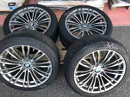 Original bmw m5 f10 alufelge 19 zoll 345 m doppelspeiche 2284251 12939. Original Bmw M5 F10 Felgen Und Reifen 19 Zoll Mit Reifen Eur 1 060 00 Picclick De