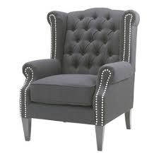 charcoal duke wingback armchair wingback armchair armchair linen armchair