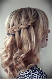 In a ponytail and then take it and twist it. Some Cute Braids For Short Hair Short And Curly Haircuts Kids Braided Hairstyles Curly Braided Hairstyles Braids For Short Hair
