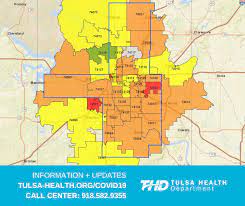 Tulsa Area Code Map Tulsa Health Department - The Tulsa County Zip Code Case Map Has Been  Updated. This Map Reflects The Daily Active Case Rate Per 1,000 Residents  And Is Updated On Fridays On A