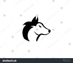 Wolves Dog Animal Logo Vector Hayvan Logosu Logolar Illustrasyon