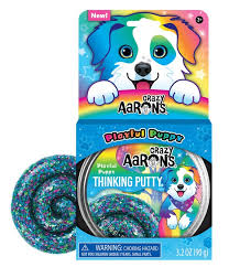 Crazy Aaron's Playful Puppy Thinking Putty