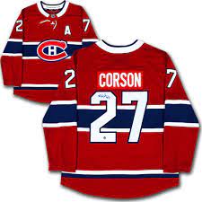 The canadiens are the oldest professional hockey franchise in the world. Shayne Corson Autographed Montreal Canadiens Jersey Nhl Auctions