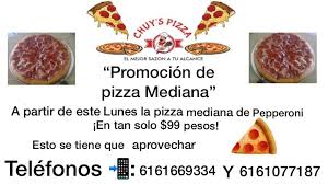 Top with a sprinkling of cabbage. Chuy S Pizza Home Vicente Guerrero Baja California Menu Prices Restaurant Reviews Facebook