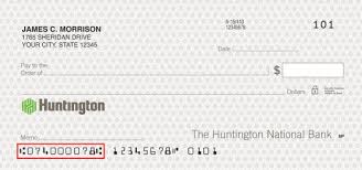Check spelling or type a new query. How To Find Your Bank Routing Number With Without A Check Huntington Bank