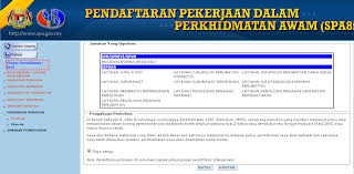 borang resume spa