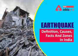 An earthquake is caused by a sudden slip on a fault. Earthquake Definition Causes Types And Seismic Zones Of India