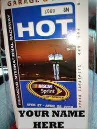 Your pit pass, sometimes also known as a cold pit pass, grants you access to roam around pit road, the area of the track where drivers come for their pit stop during the race. Hey Race Fans Would You Like A Hot Pass To A Nascar Sprint Cup Series Race Of Your Choice During The 2015 Season If You Answe Nascar Sprint Cup Nascar Racing