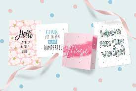 Wat Zet Je Op Een Geboorte Felicitatie Kaartje Kaartje2go Blog