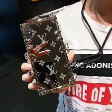 For Iphone 11 Pro Xs Max Xr X 7 8 Luxury Suitcase Square Crystal Clear Case Ebay Louis Vuitton Phone Case Crystal Phone Case Phone Cases
