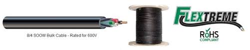 8 4 Soow Electrical Wire 600v Portable So Cord 8 4 Cable