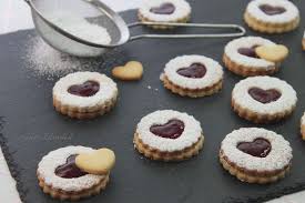 Mit einem ausstecher plätzchen ausstechen und auf ein mit backpapier belegtes backblech geben. Spitzbuben Linzer Platzchen Rezept Einfache Platzchen Backen Absolute Lebenslust