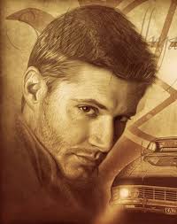I had been begging my artist friend to do some SPN art. He finally did and  it is awesome! : r/Supernatural
