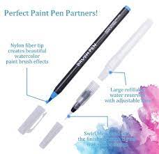 24 Watercolor Brush Pens Set Oytra