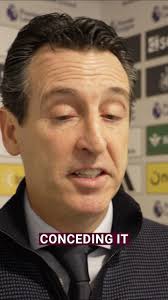 Unai's reaction to our defeat against Newcastle United.