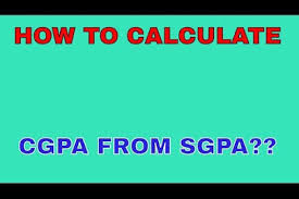 Maybe you would like to learn more about one of these? How To Calculate Sgpa To Cgpa In Vtu