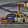 After the final pit stops were completed, busch's lead was never threatened. 1