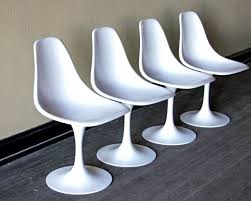 Burke Tulip Chairs Set 4 Etsy Tulip Chair Chair Chair Set