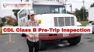 Apply for any necessary class b endorsements (air brakes, tanks, etc.) a class b license is necessary if you are going to drive a single vehicle that is over 26,000 pounds, and the gvwr of any vehicle being towed is under 10,000 pounds. Cdl Class B Pre Trip Inspection Pass Your Nj Cdl Road Test Youtube