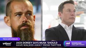 Twitter Founder Jack Dorsey retracts endorsement of Elon Musk as social  media company's CEO