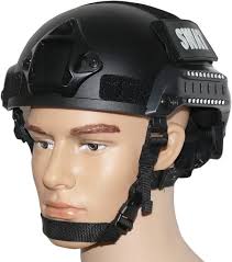 Booiu Mich 2001 Tactische Helm Met Verstelbare Kinband Nachtzicht Mount  Side Rail Cycling Cs Paintball Game Helmen