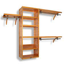 The closet is as tall as it is deep, but it is seriously lacking in width! Closet Systems Organizers Wayfair