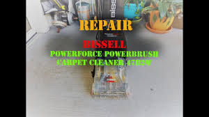 Bissell Powerforce Powerbrush Carpet Cleaner Manual Bissell Powerforce Powerbrush Carpet Cleaner 47b2w Fix And Repair Youtube
