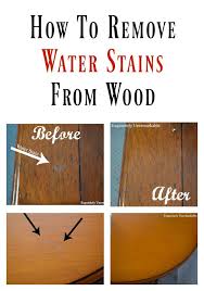 How To Remove Water Stains From Wood In 2020 Remove Water Stains House Cleaning Tips Deep Cleaning Tips