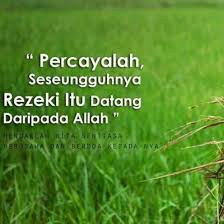 Janganlah menganggap rezki kalian lambat turun. Rezeki Datang Dalam Pelbagai Bentuk Ceritera Si Gadis Biru