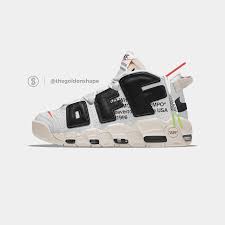 Off White X Nike Air More Uptempo The Twelve Sneakers Men Fashion Nike Air Uptempo Sneakers Men