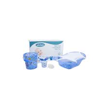 Tubby inflatable baby bath white infant ring tube tub vintage 1970s model 100 $49.99 vtg dollhouse miniature bathroom set tub toilet sink for child's play wood 1:12 Transparent Patterned Baby Bath Set 5 Pieces Healthy Trustworthy