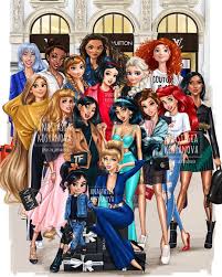 Izobrazhenieto Mozhe Da Sdrzha 16 Dushi All Disney Princesses Disney Princess Fashion Disney Swag