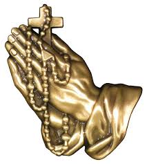 Choose from 130+ praying hands with rosary graphic resources and download in the form of png, eps, ai or psd. Emblem Praying Hands With Rosary Right Holy Sepulchre Cemetery