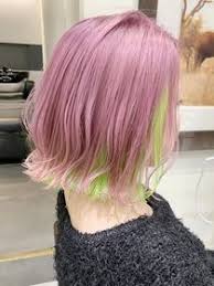 キキララカラー ピンクベース 水色インナーカラー l074565747 トルネード tornado のヘアカタログ ホットペッパービューティー ヘアスタイル ロング ビューティー ピンクアッシュ