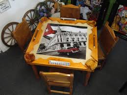 Domino Tables From El Cubanito Domino Miami Florida Domino Table Domino Table