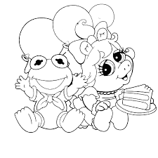 Simply do online coloring for miss piggy from muppet babies coloring pages directly from your gadget, support for ipad, android tab or using our web feature. Muppet Babies Coloring Pages