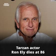 Veteran US actor Ron Ely, known for his portrayal of Tarzan in the 1960s TV  series of the same name, has died at the age of 86. His daughter, Kirsten  Casale Ely,
