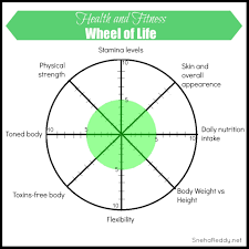 Wheel Of Life Goal Planning Worksheet Emotional Wellness