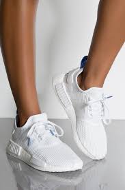 New adidas nmd r1 sunglo orange pink white size 9.5. Front View Adidas Womens Nmd R1 W In White White Lilac Womens Nmd R1 Adidas Shoes Women Adidas Women