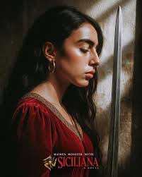 𝗛𝗲𝗿 𝗻𝗮𝗺𝗲 𝘄𝗮𝘀 𝗔𝗲𝘁𝗻𝗮 𝗩𝗲𝘀𝗽𝗶𝗿𝗶. The fearless heroine of  the Sicilian Vespers revolt of 1282, who turned rebellion into destiny. ,  Born
