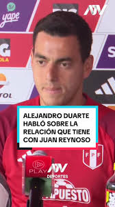 Alejandro Duarte habló sobre la relación que tiene con Juan Reynoso.  #ATVDeportes #AlejandroDuarte #SeleccionPeruana #Tiktokfootballacademy  #Parati