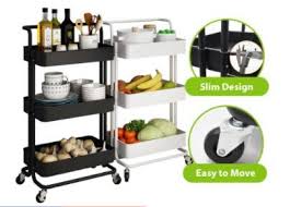 Easy to assemble in spite of the instructions being unclear in a few details but the tools needed come with it. Bn Free Delivery Trolley Ikea Raskog Stainless Steel Metal Organiser Shelf Shelves Storage Container Furniture Home Living Furniture Shelves Cabinets Racks On Carousell